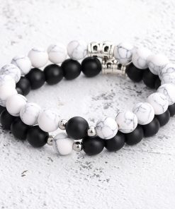 Pierre Naturelle Lien D'Amitié Bracelet Yoga Bracelets Extensibles