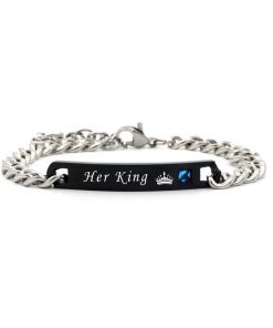Bracelets pour Couple Roi et Reine