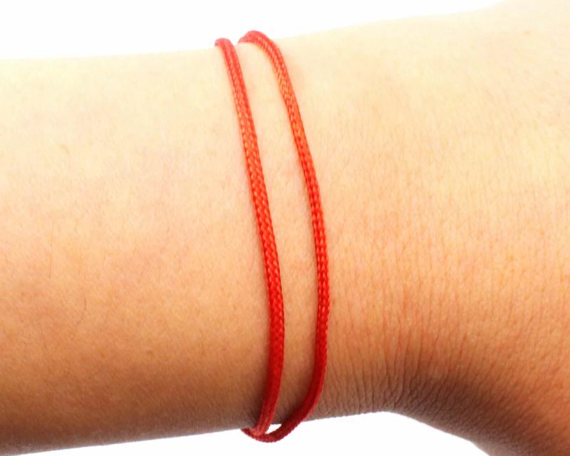 Bracelet fil rouge couple - Promesse de Couple