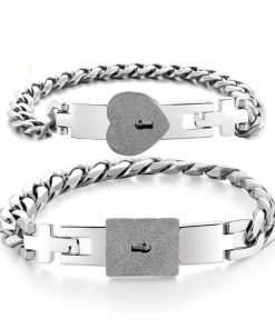 Bracelet cadenas couple