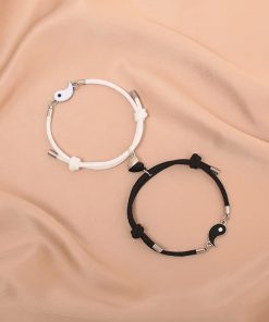Bracelet aimanté Couple Yin Yang